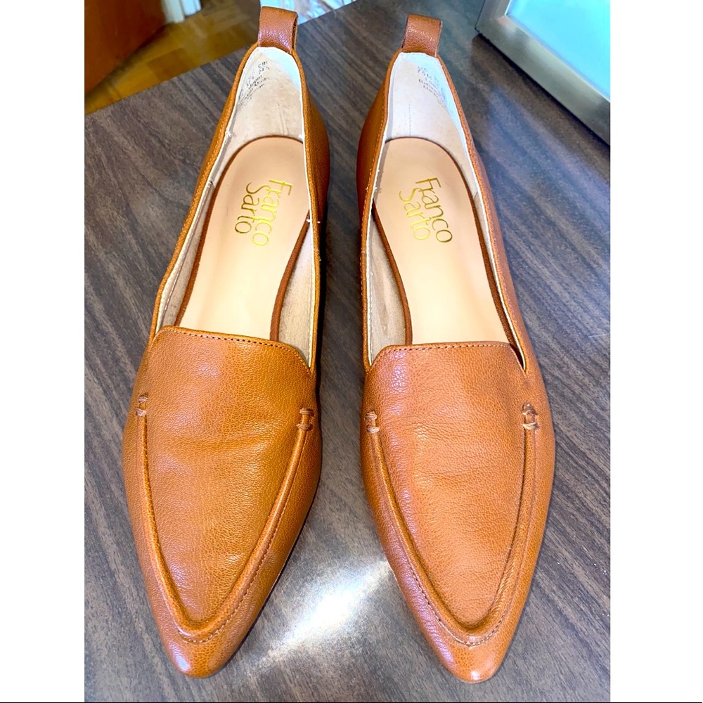 Franco Sarto Susie Loafers - Cognac size 7.5
